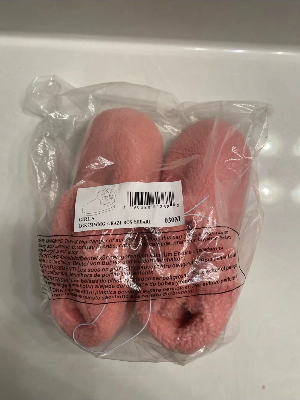 Girls Slippers size 3